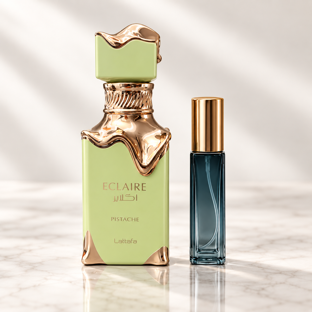 Lattafa Eclaire Pistache — Authentic Fragrance Decant