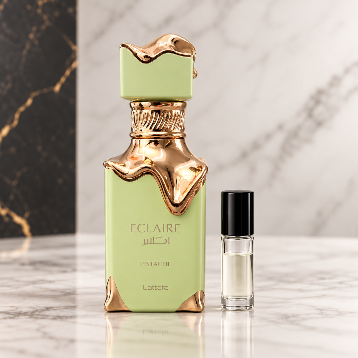 Lattafa Eclaire Pistache — Authentic Fragrance Decant
